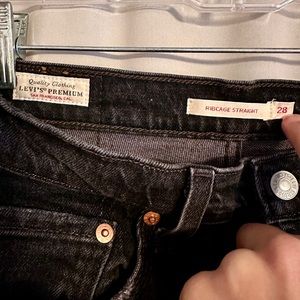 Levi's® Premium RIBCAGE STRAIGHT ANKLE WOMEN'S JEANS sz 28 x 27